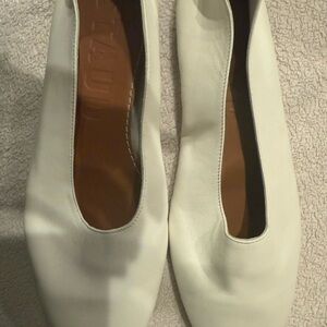 STAUD White Women's Flats